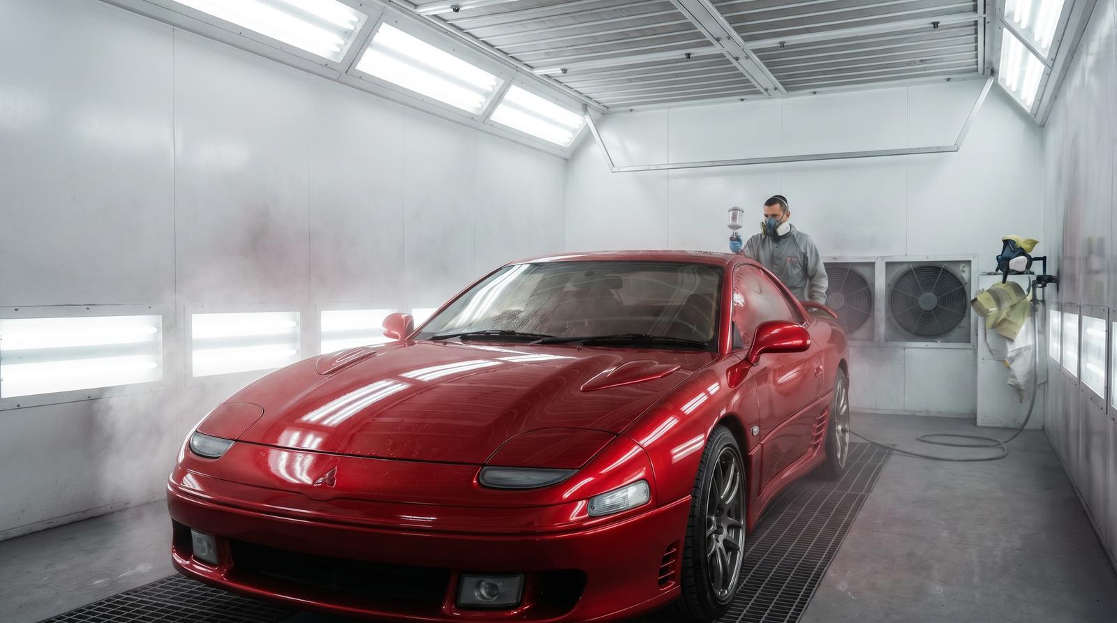 91喷漆改装视频